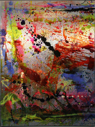 Diptyque - Abstract Red