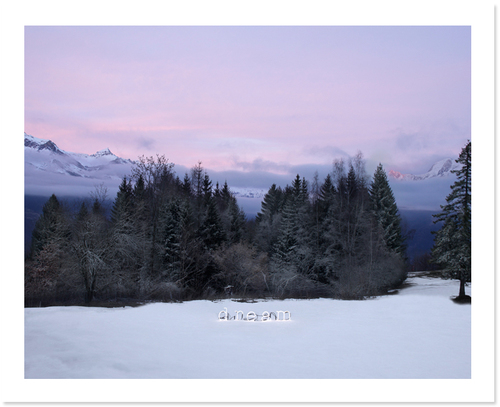 Snow dream pink (petit format)