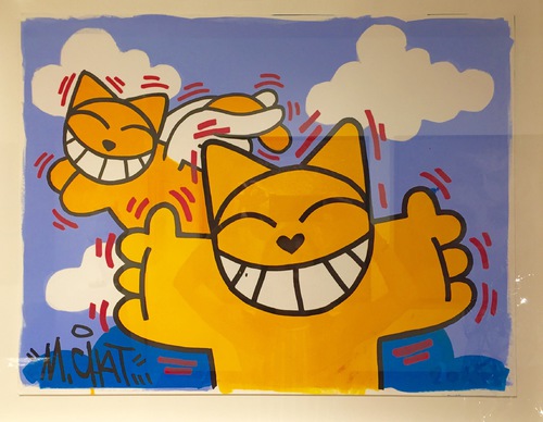Chat qui rit