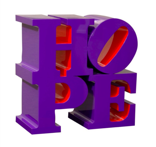 Hope (Violet/Red) 2009