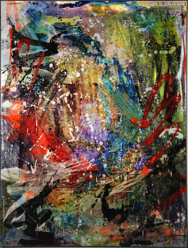 Abstract green