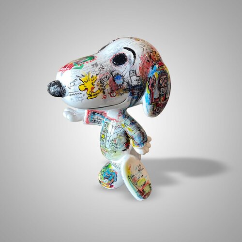 SNOOPY - "basquiat style"