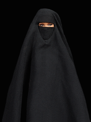 Smoking burqa