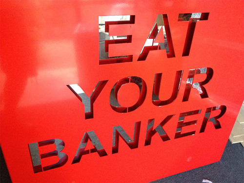 Eat Your Banker - Alu rouge