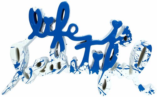 Life is Beautiful (Blue Splash), 2017