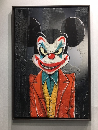 Mickey Joker - dibond