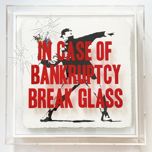 In Case of Bankruptcy - BROKEN GLASS - "Flower Thrower", 2021