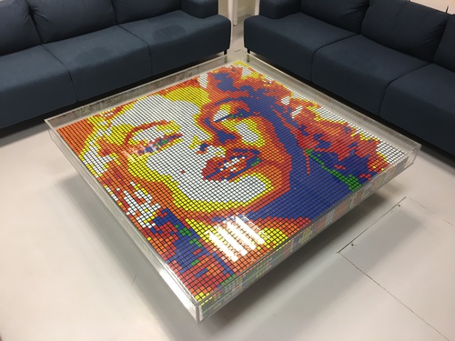 Table Rubiks - Marylin Monroe