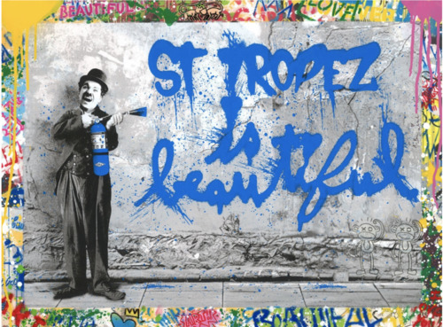 St. Tropez is Beautiful - Blue, 2022 