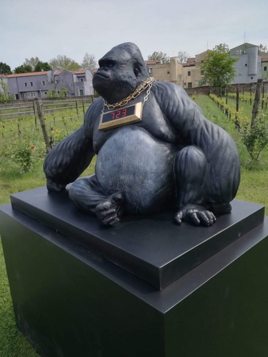 Gorilla Seduto Medio Grande