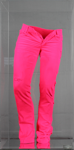 Wild jeans Pink pigments