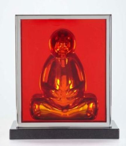 Buddha (slab desk top) orange