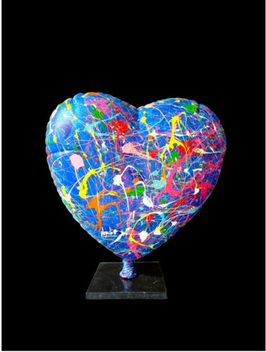 Heart Balloon Colors Full, 2022