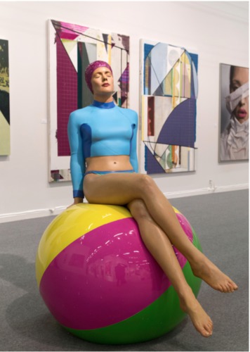 Bibi on the Ball (Eyes open)