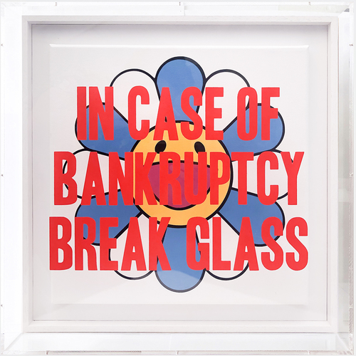 IN CASE OF BANKRUPTCY - Murakami Flower Blue