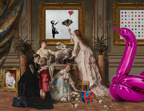 Living With Art Pink Swan, 2023