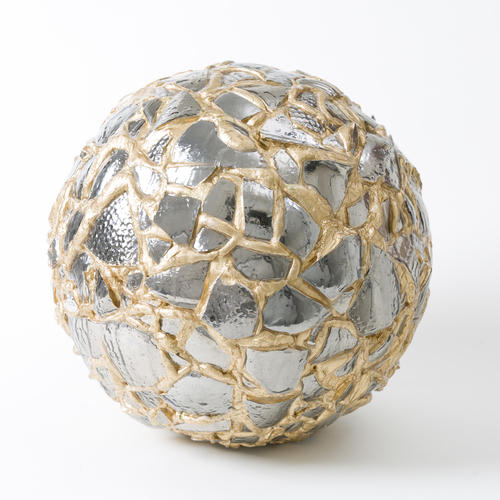 Balancing Act-Gold and Silver Sphere